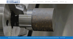 Desktop Screenshot of mecanizados-mather.es